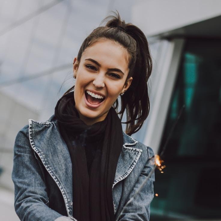 Portrait of Nova, group coordinator and fusion cooking expert